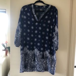 Lightweight Sun Dress with Tassle Details